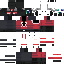 Black skin: raw texture render