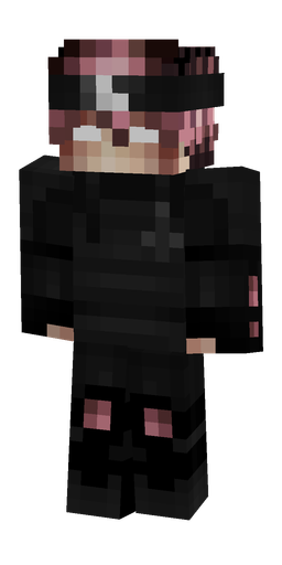 Black skin: body, front render