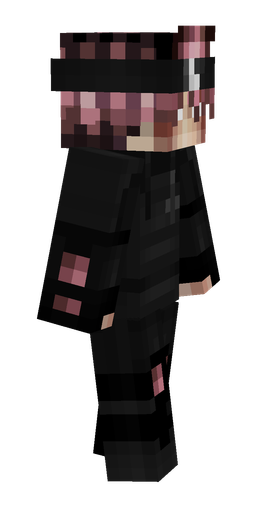 Black skin: body, right side render