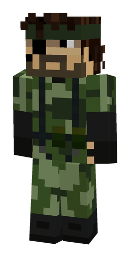 Black skin: body, front render