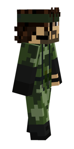 Black skin: body, right side render