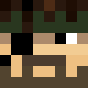 Black skin: face render