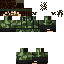 Black skin: raw texture render