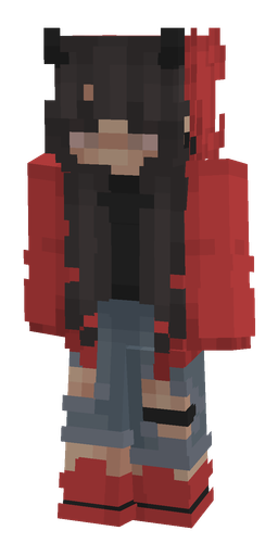 Black skin: body, front render