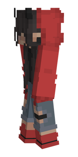 Black skin: body, left side render