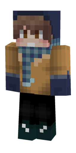 Black skin: body, front render