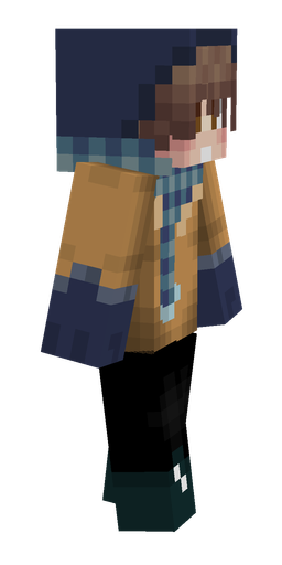 Black skin: body, right side render