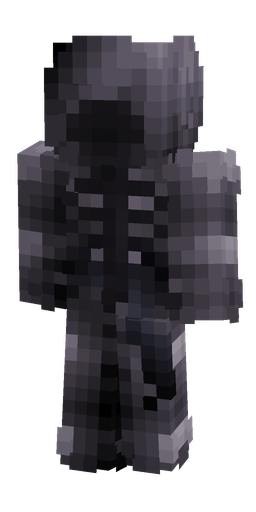 Black skin: body, front render