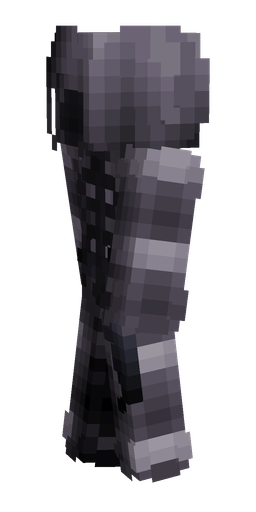 Black skin: body, left side render