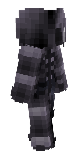 Black skin: body, right side render