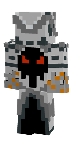 Black skin: body, back render