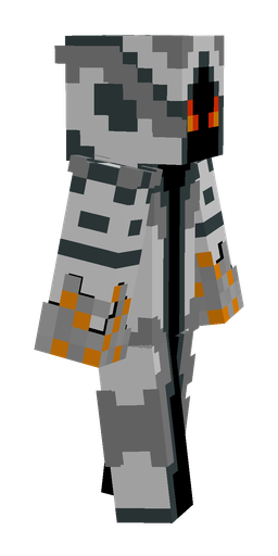 Black skin: body, right side render