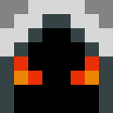 Black skin: face render