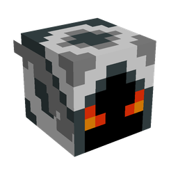 Black skin: head render