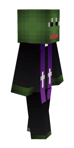 Black skin: body, right side render
