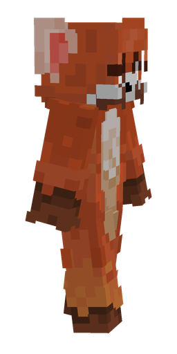 Brown skin: body, right side render
