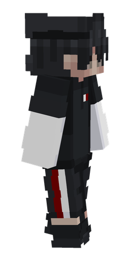 Black skin: body, right side render