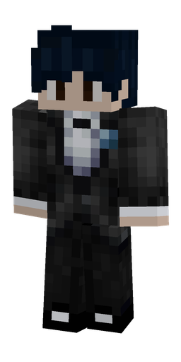 Black skin: body, front render