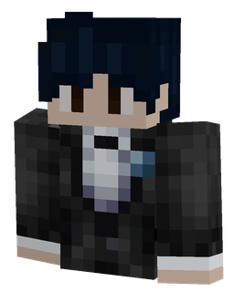 Black skin: bust render