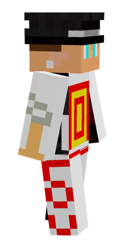Black skin: body, right side render