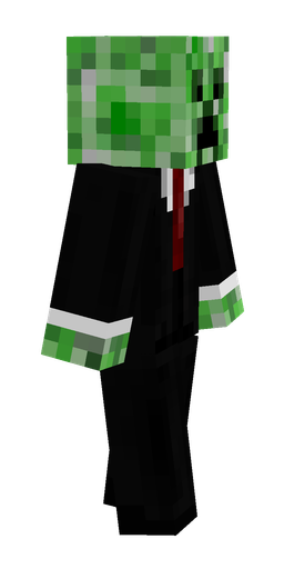 Black skin: body, right side render