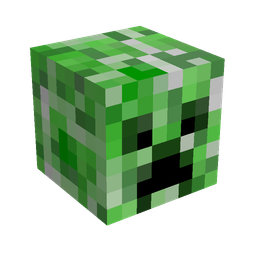 Black skin: head render