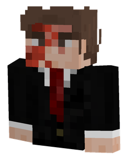 Black skin: bust render