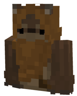 Brown skin: bust render
