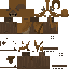 Brown skin: raw texture render