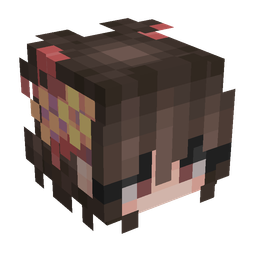 Brown skin: head render
