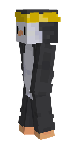 Black skin: body, left side render