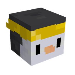 Black skin: head render