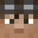 Black skin: face render