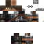 Black skin: raw texture render
