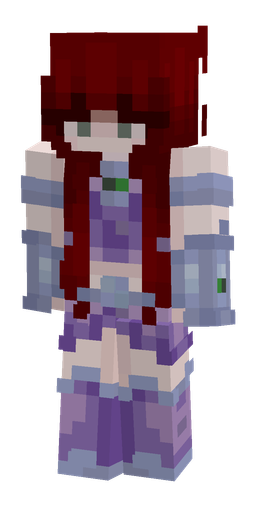 Blue skin: body, front render
