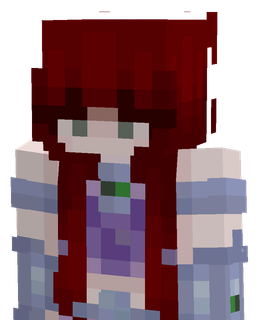 Blue skin: bust render