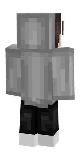 Black skin: body, back render