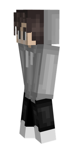 Black skin: body, left side render