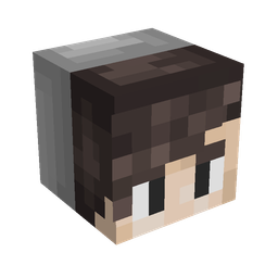 Black skin: head render