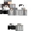Black skin: raw texture render
