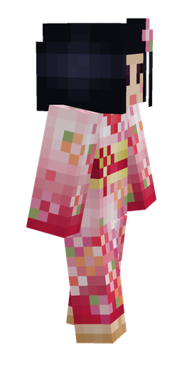 Black skin: body, right side render