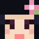 Black skin: face render