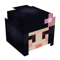 Black skin: head render