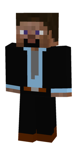 Black skin: body, front render
