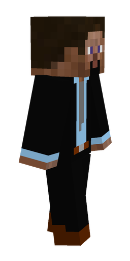 Black skin: body, right side render