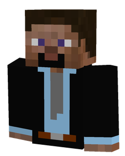 Black skin: bust render