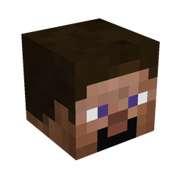 Black skin: head render