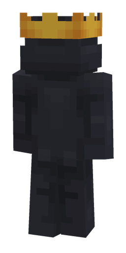 Black skin: body, back render
