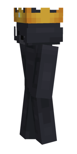 Black skin: body, left side render