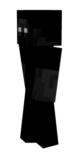 Black skin: body, left side render